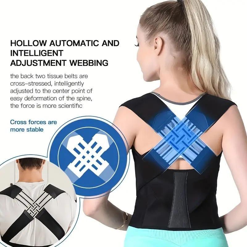 Adjustable Back Posture Corrector/ Slouching Relieve Pain Belt Women Men -  Store_name 