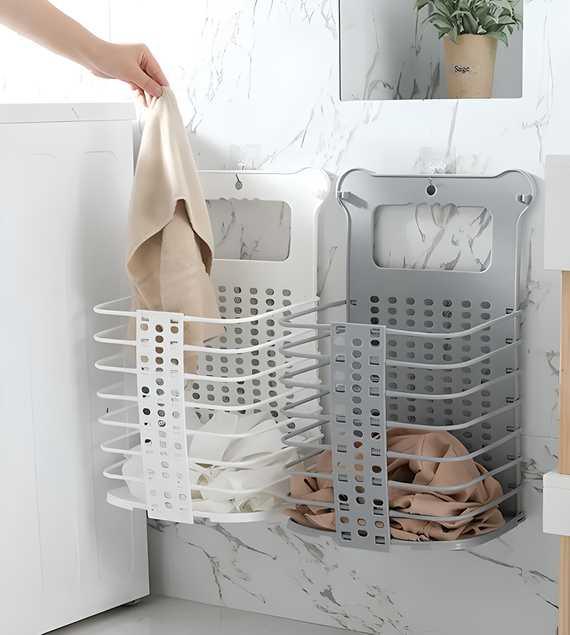 Plastic Multipurpose Hanging Laundry Basket -  Store_name 