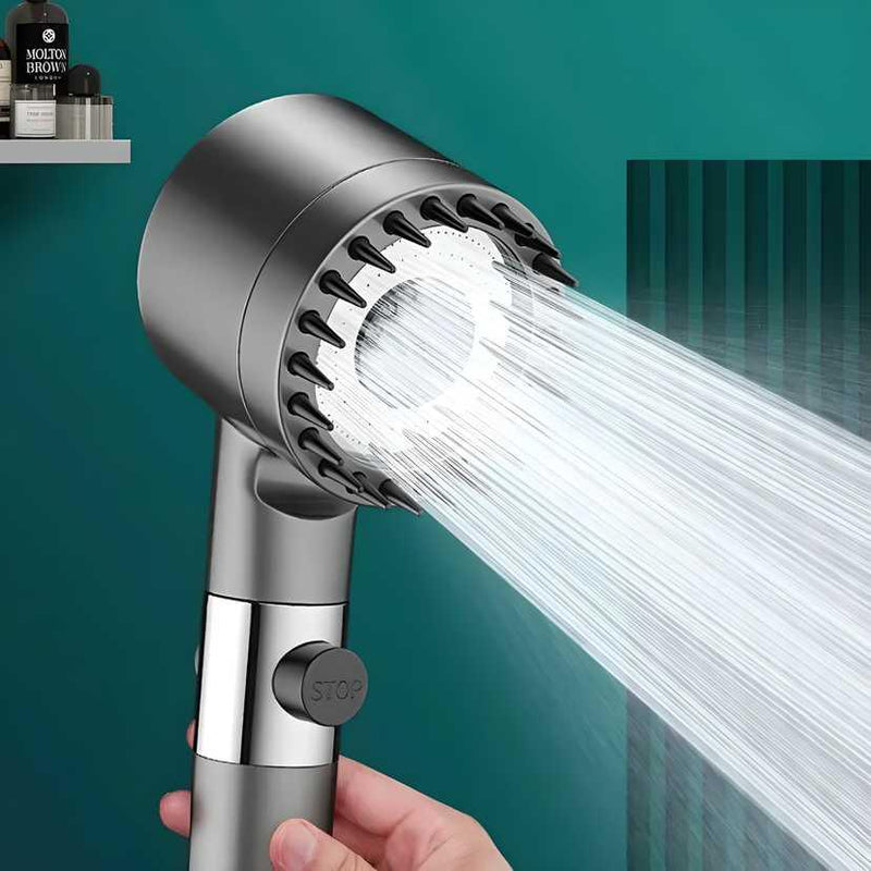 High Pressure 3-Setting Handheld filtration brush Shower head -  Store_name 