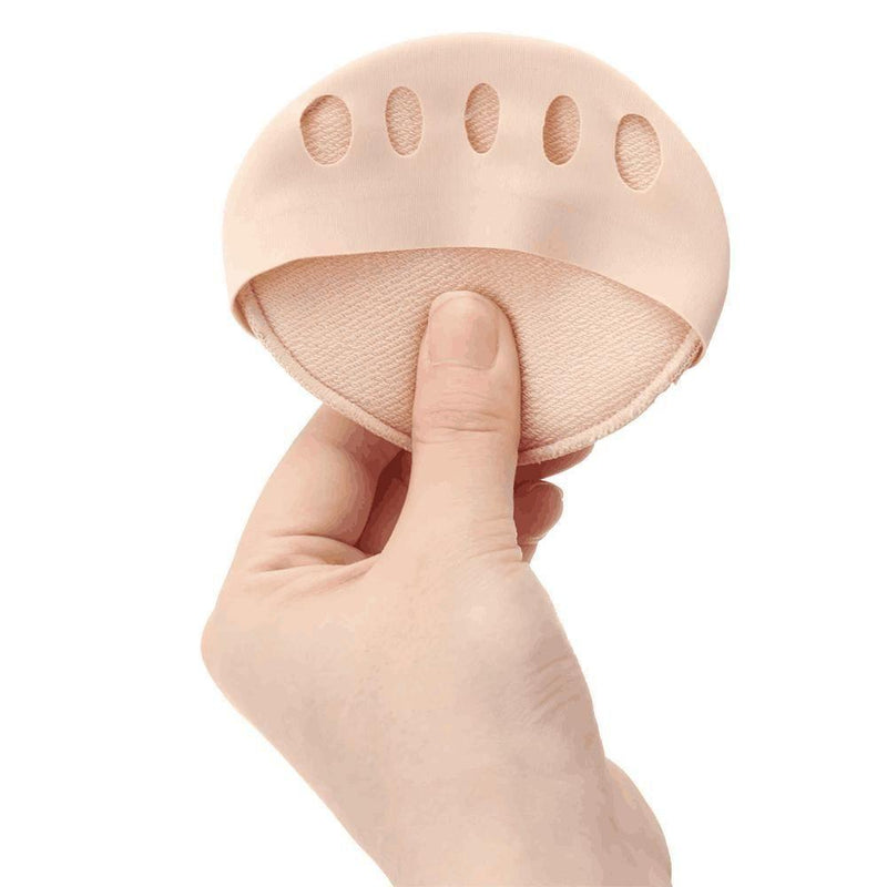 Invisible Fashion Women Ruffle Wave Girls Toe Pad Inserts Forefoot Pads Half Insoles Five Toes Socks -  Store_name 