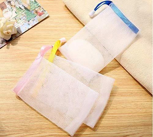 Exfoliating Mesh Soap Pouch Bubble Foam Net Soap Sack (Pack of 10) -  Store_name 