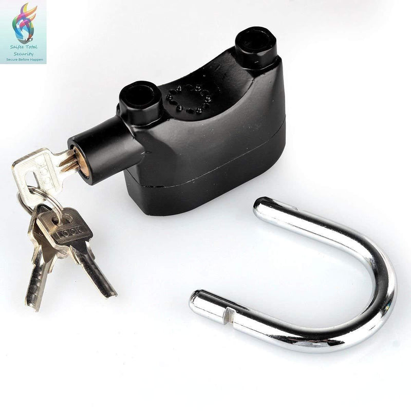 Motion Sensor Security Padlock Siren Alarm Lock -  Store_name 