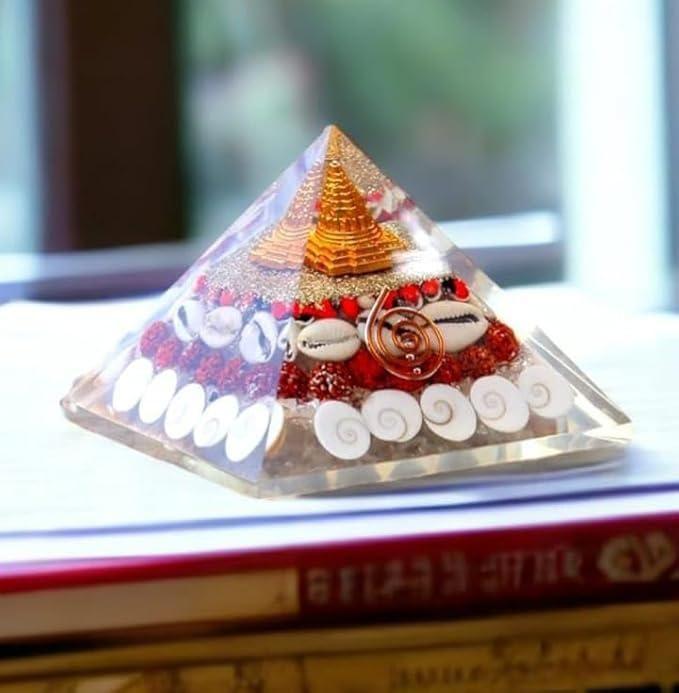 Crystal Wealth Gomati Chakra Shree Yantra Pyramid -  Store_name 