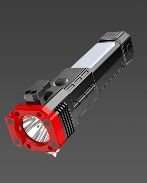 Rechargeable LED Flashlight Long Beam Range with Power Bank -  Store_name 