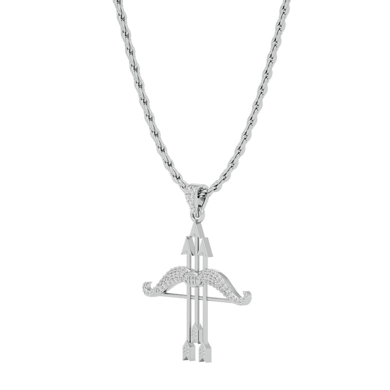 Ram Dhanush Silver Pendant Chain -  Store_name 