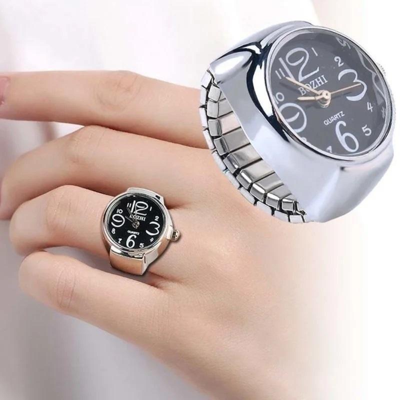 Women's Men's Ring Watch Analogue Quartz on Finger Watch Ring -  Store_name 