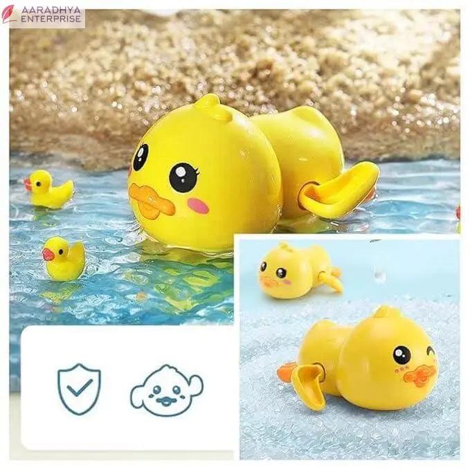 Bath Toy Swimming Duck Wind Up Water Floating Duck Toy -  Store_name 