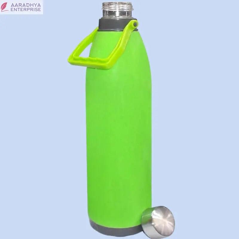 Cool N Cool 1700ML Double Walled Insulated Water Bottle with Handle Unbreakable Design 1.7 Liter 100% Food Grade BPA Free for Travel Office Sports Picnic School Etc (Green) -  Store_name 