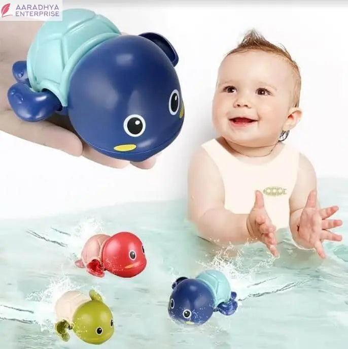 Cute Swimming Turtle Bath Toys for Kids Wind Up Toys for 1 Year Old Kids -  Store_name 