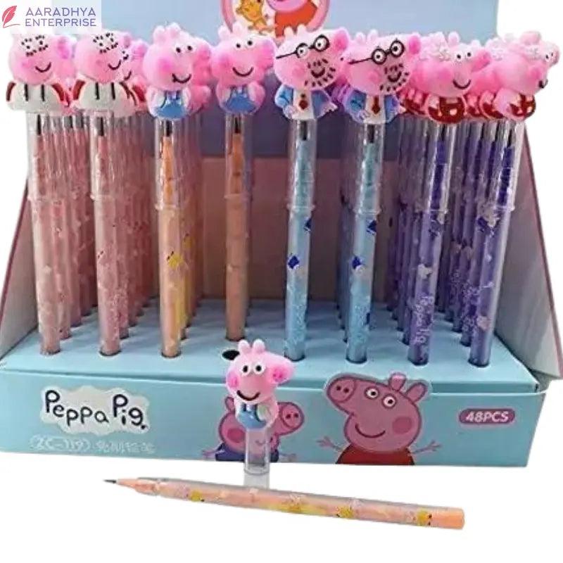 Designer Pigg Bullet Pencils Lead Nib Push Pencils -  Store_name 