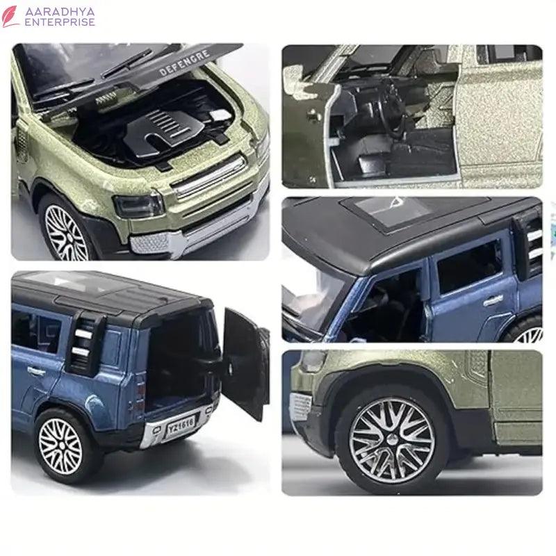 Die-Cast Defender Model Car – Doors, Hood, and Trunk Opening | Realistic Toy SUV -  Store_name 