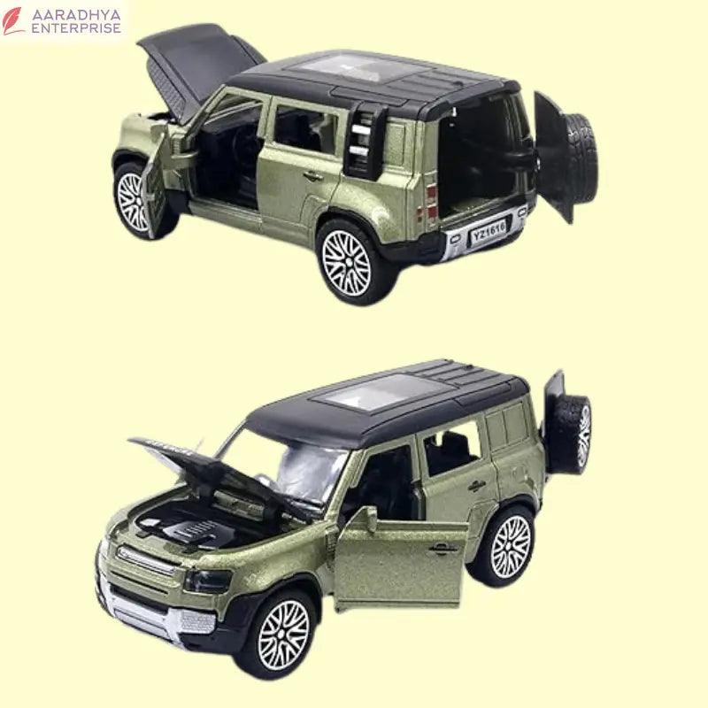 Die-Cast Defender Model Car – Doors, Hood, and Trunk Opening | Realistic Toy SUV -  Store_name 