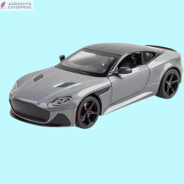 Die Cast Metal Car For Kid 1:24 Scale Model Aston Martin Alloy Diecast Openable Door Toy Car Pullback With Sound Light Toy Car For Kids Best Gifts Toys For Boys -  Store_name 