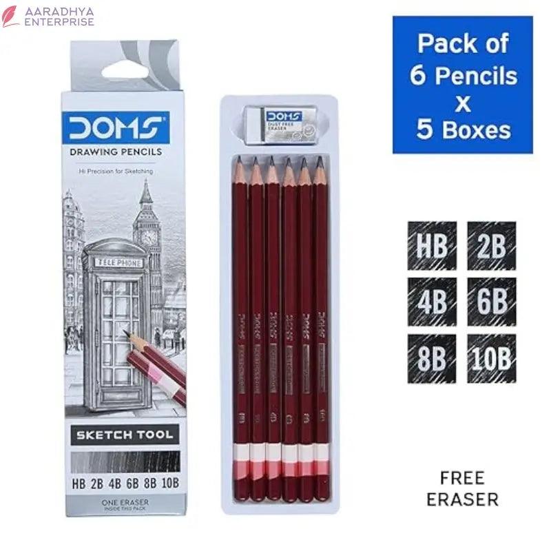 Doms Drawing & Sketching Graphite Pencils -  Store_name 