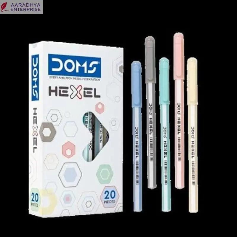 Doms Hexel Ball Pen Set of 2 boxes 40 pcs -  Store_name 