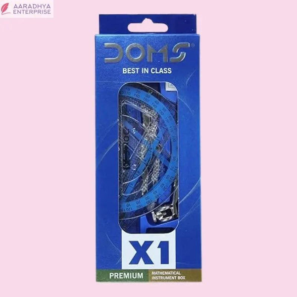 Doms X1 Premium Mathematical Drawing Instrument Box -  Store_name 