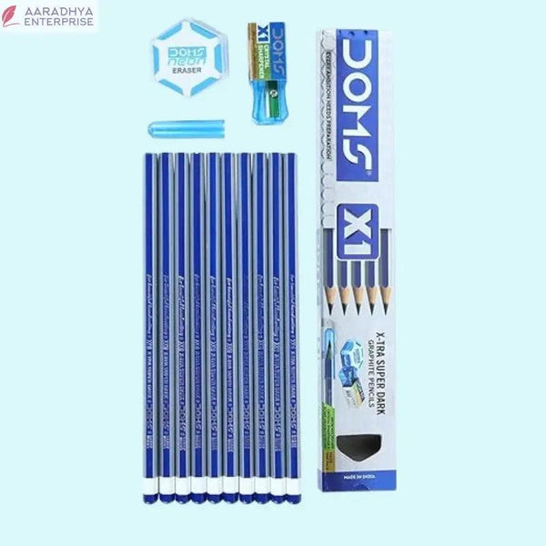 Doms X1 Super Dark Round Pencils -  Store_name 