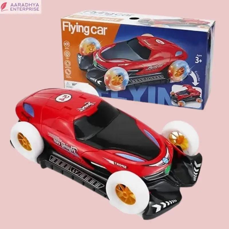 Electric Four Wheel Flying Car with Lights and Musics for Children Multi coloured -  Store_name 