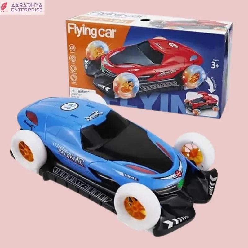 Electric Four Wheel Flying Car with Lights and Musics for Children Multi coloured -  Store_name 