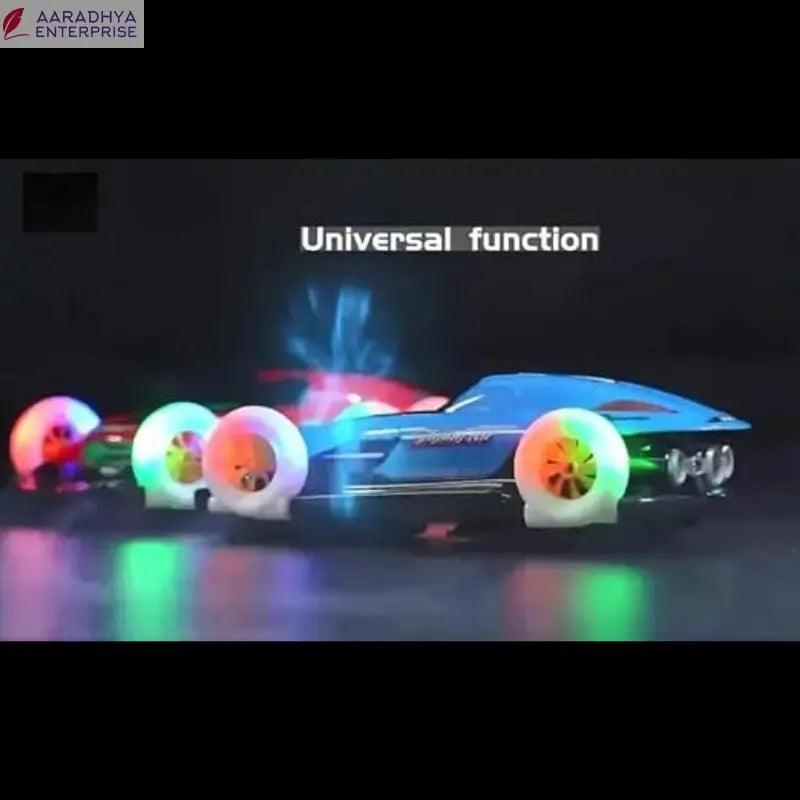 Electric Four Wheel Flying Car with Lights and Musics for Children Multi coloured -  Store_name 