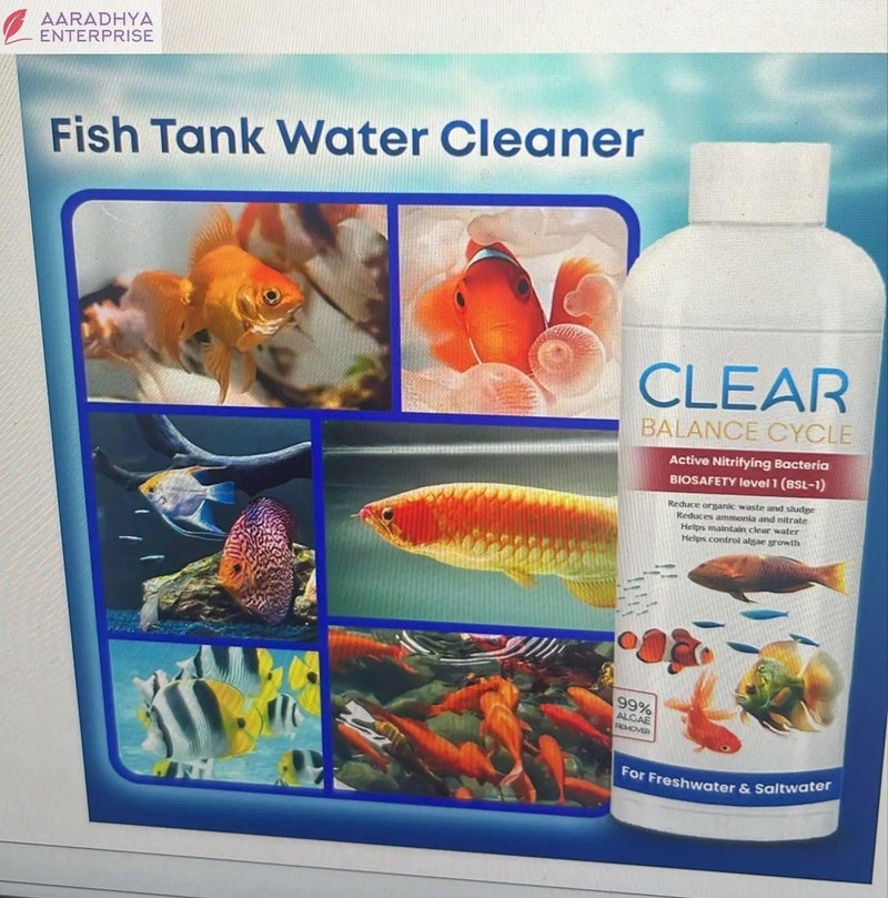 Fish Tank Water Purifier Algae Remover 100ml (Pack of 3) -  Store_name 