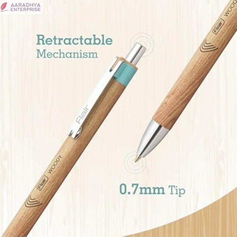 Flair Woody Cliq Retractable Ball Pen -  Store_name 