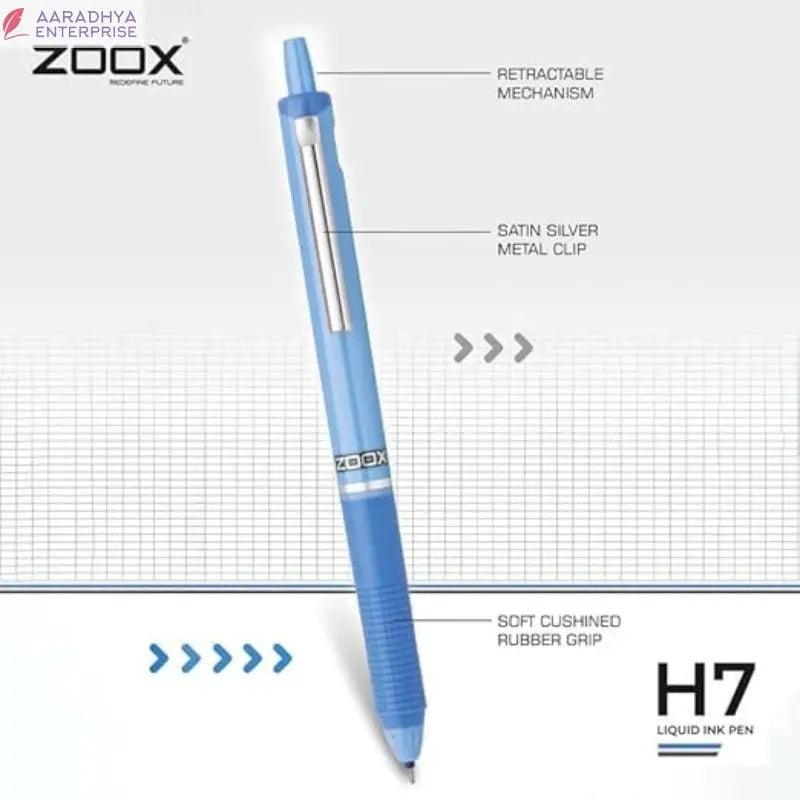 Flair ZOOX H7 Liquid Ink Pen in Blue and Black Color -  Store_name 