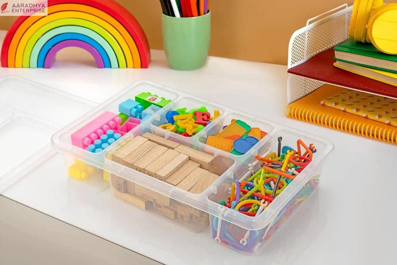 Fridge Storage Boxes, Fridge Organizer With 5 Compartment -  Store_name 