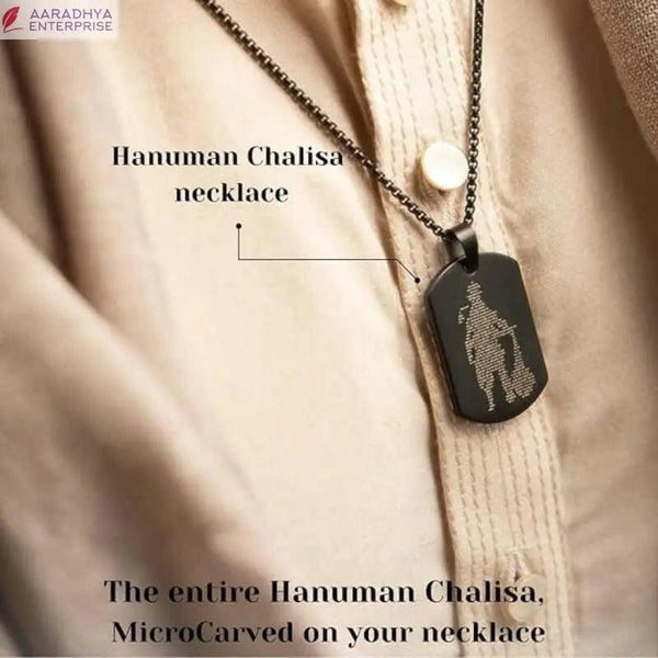 Hanuman Chalisa Pendant With Chain -  Store_name 