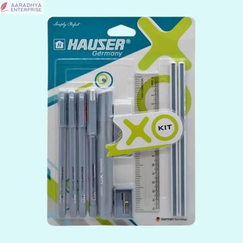 Hauser XO Writing Stationery Kit | A Complete Writing Kit | Available in 5 colours | Combination Set of 10 x 3 Packs | -  Store_name 