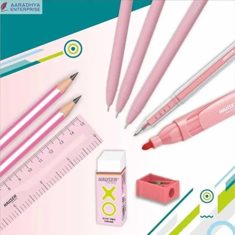 Hauser XO Writing Stationery Kit | A Complete Writing Kit | Available in 5 colours | Combination Set of 10 x 3 Packs | -  Store_name 