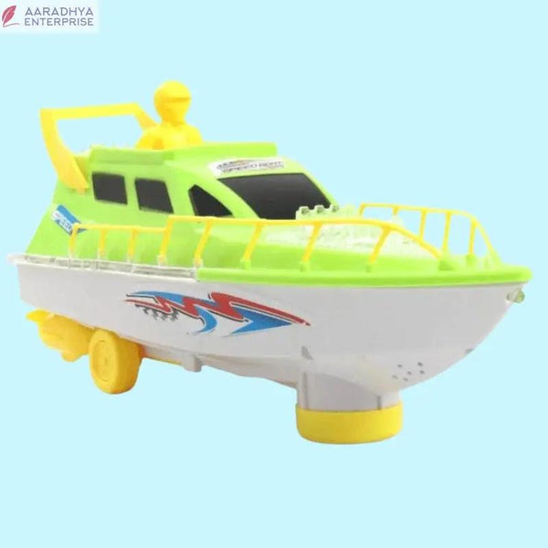 KV Impex Light Music Bump N Go Speed Boat Toy -  Store_name 