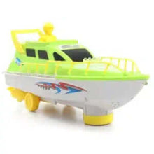 KV Impex Light Music Bump N Go Speed Boat Toy