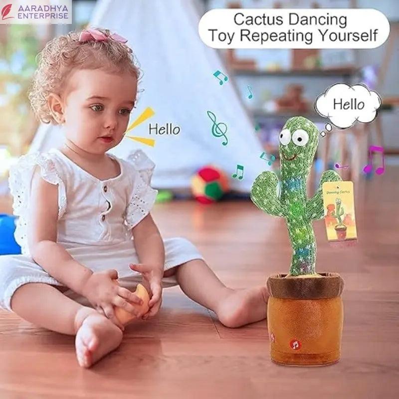 LED Musical Dancing & Mimicry Cactus Toy -  Store_name 