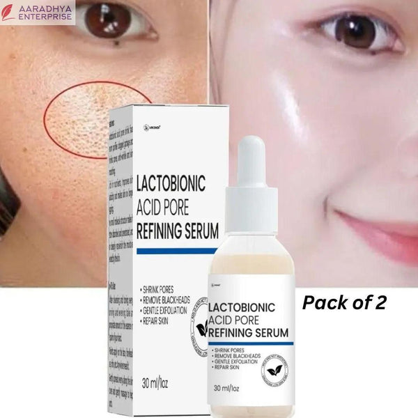 Lactobionic Acid Pore Refining Serum 30ML (Pack of 2) -  Store_name 