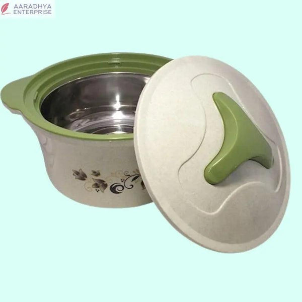 Granite 2500ML Casserole Insulated Thermal Hotpot Hot Cold Food Carrier Storage Stainless Steel Inner for Serving Soup/Dal/Rice/Rotis/Sabji/Kheer/Make in India Product (Green) -  Store_name 