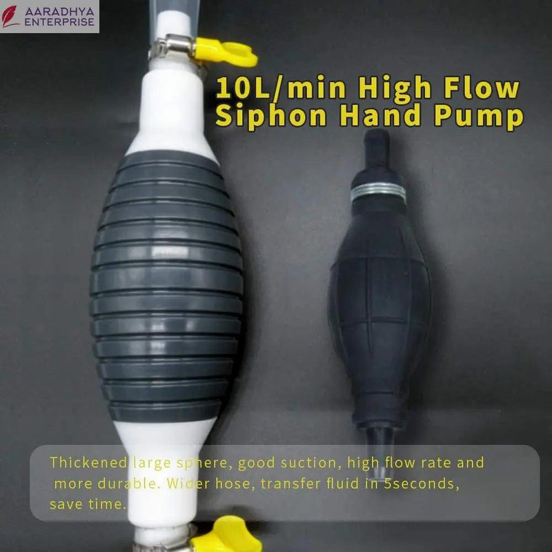 Newest High Flow Siphon Hand Pump Portable Manual Car Fuel Transfer Pump -  Store_name 