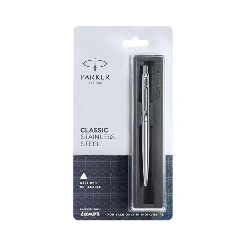 Parker Beta Neo With Stainless Steel Trim Roller Ball Pen -  Store_name 