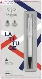 Parker Latitude Shiny Chrome CT Ball Pen -  Store_name 