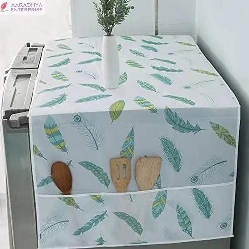 Refrigerator Waterproof Cover with Pockets -  Store_name 