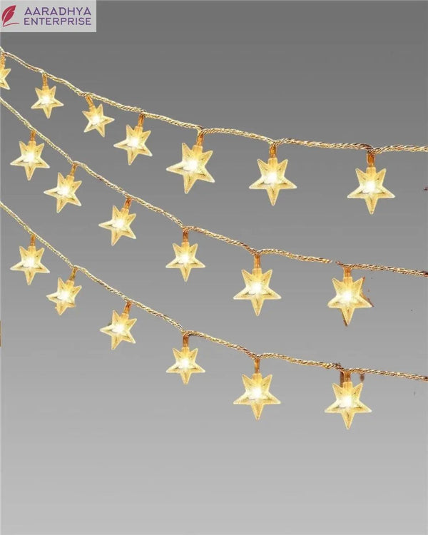 Serial String Star Lights for Decoration -  Store_name 