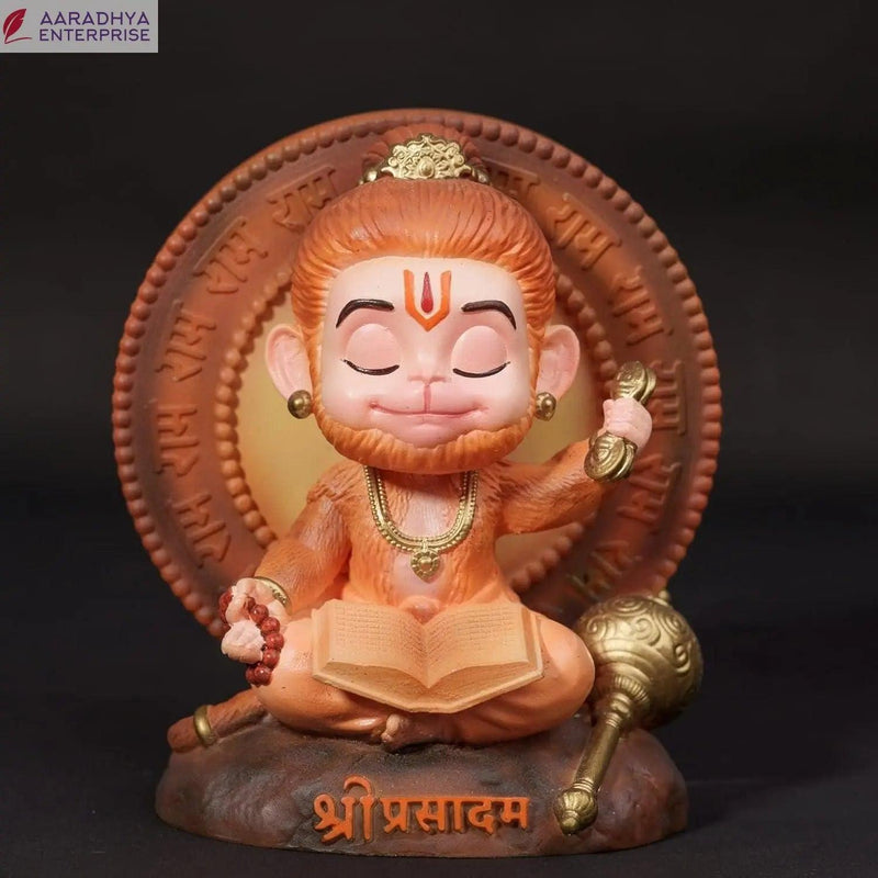 Shri Prasadam Meditating Bal Hanuman Idol -  Store_name 