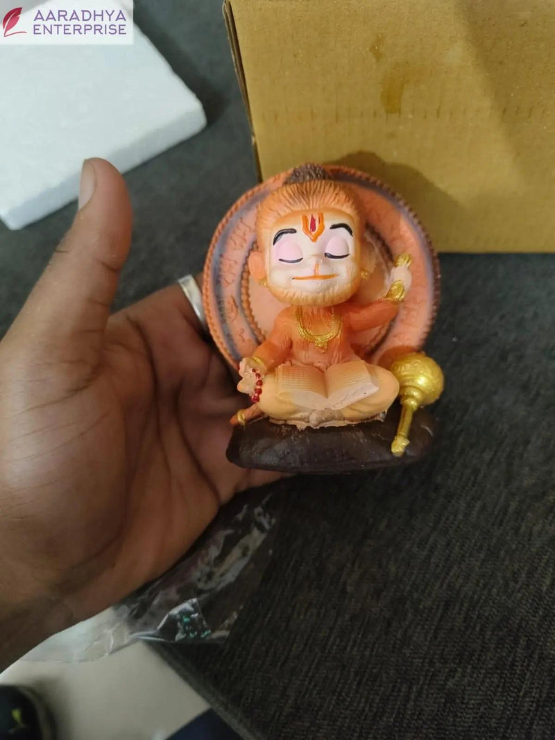 Shri Prasadam Meditating Bal Hanuman Idol -  Store_name 