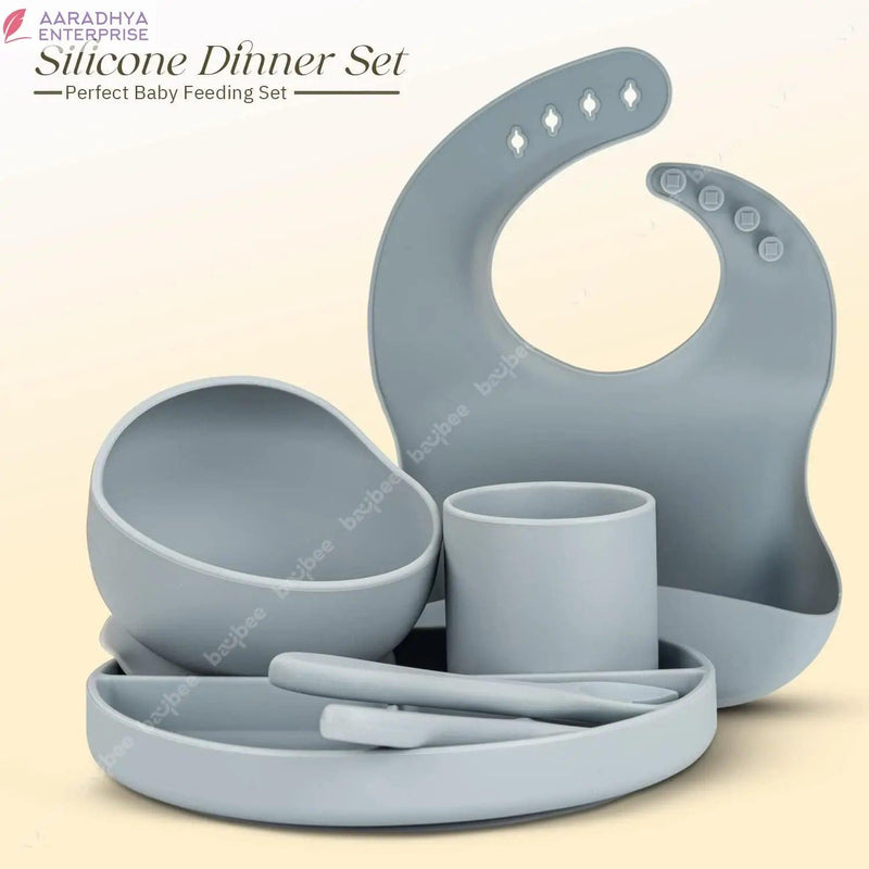 Silicone Baby Feeding Set Of 6 -  Store_name 