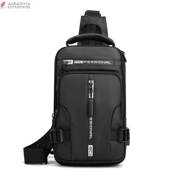 Sling Bag with USB Charging Port -  Store_name 