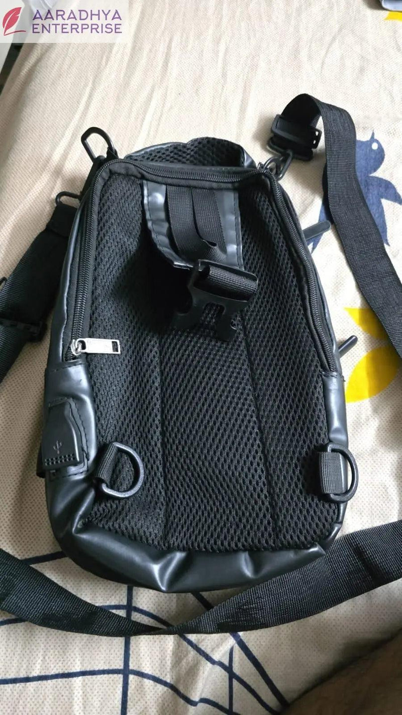 Sling Bag with USB Charging Port -  Store_name 