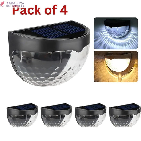 Solar Fence Lights (Pack of 4) -  Store_name 