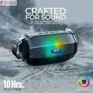 Ubon SP-43 Lightup Bluetooth Wireless Speaker with RGB Light -  Store_name 