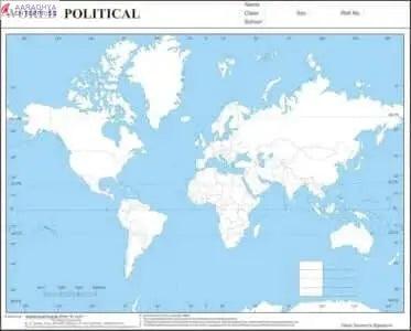 World Political map -  Store_name 